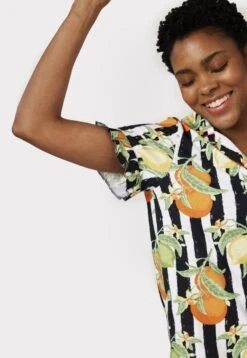 BUTTON UP SET - Piżama - Navy -sklep Next 0026b73d15ee4c3d8bc54d5ff45268fa