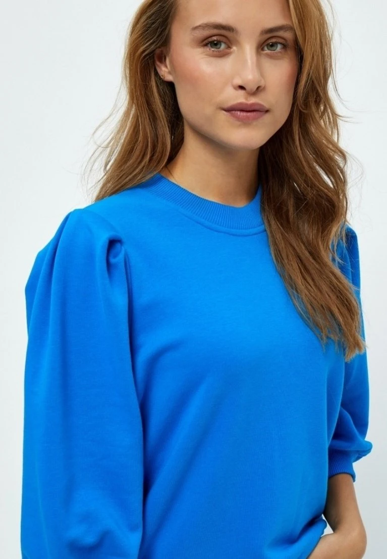 Minus MIKA 3/4 SLEEVE - Bluza - Ocean Blue 4 Minus MIKA 3/4 SLEEVE - Bluza - Ocean Blue - obrazek 4
