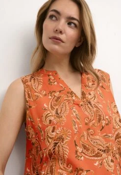 CREAM CRROSINA - Bluzka - Exotic Orange Paisley 9 CREAM CRROSINA - Bluzka - Exotic Orange Paisley -sklep Next 06f46b0877d043ca81ddc4669f256be0