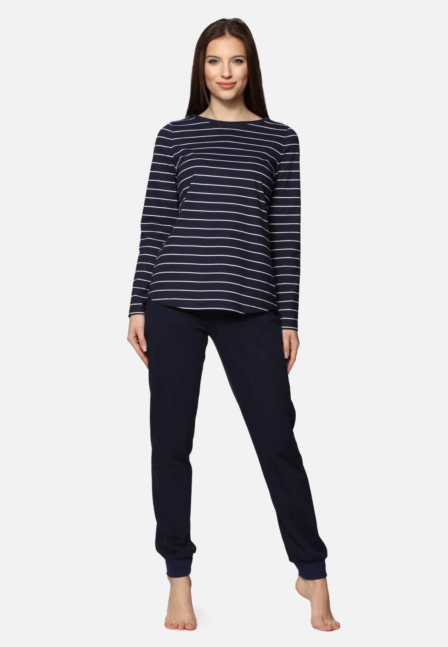 Piżama - Navy/navy/white 1 Piżama - Navy/navy/white