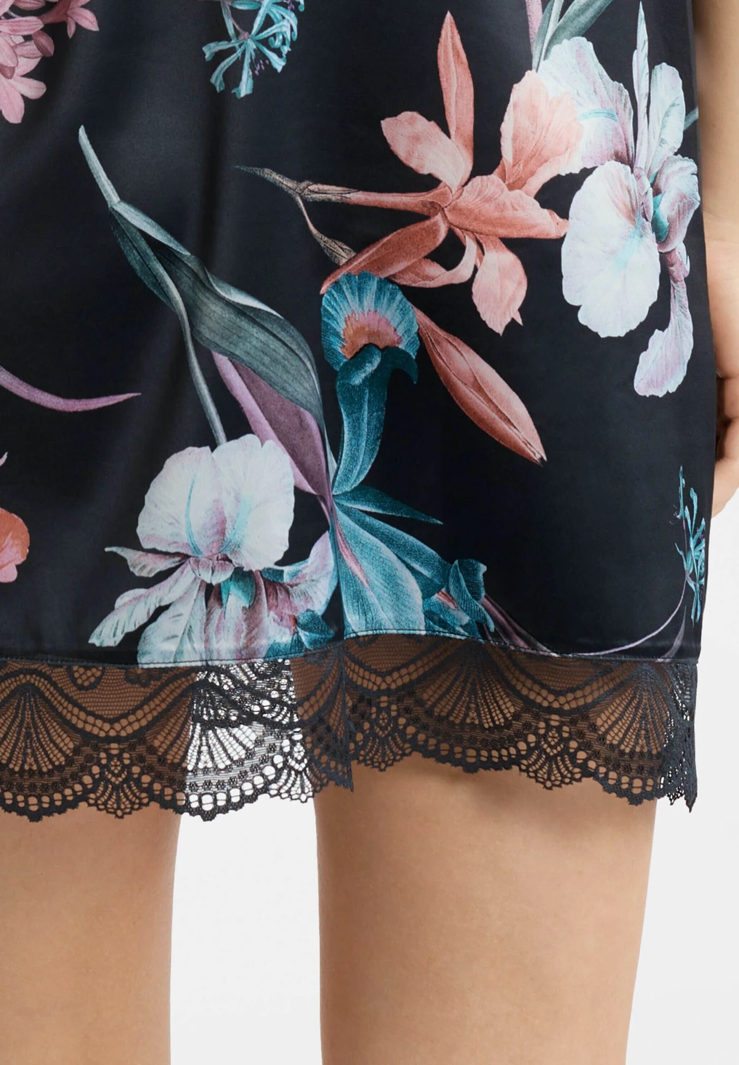 LOVER - Koszula Nocna - Black 5 LOVER - Koszula Nocna - Black - obrazek 5