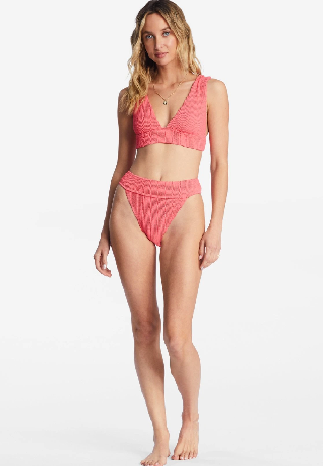 Billabong SUMMER HIGH - Góra Od Bikini - Coral Crush 2 Billabong SUMMER HIGH - Góra Od Bikini - Coral Crush - obrazek 2