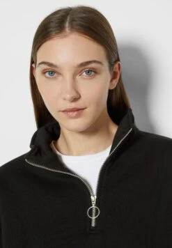 BERSHKA Bluza - Black -sklep Next 097a82bb083841efb33b5f1b3a36b84e