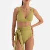 IMMERSED IN NATURE - Dół Od Bikini - Pistachio Green
