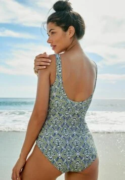 Next PLUNGE TUMMY CONTROL - Kostium Kąpielowy - Green Woodblock 6 Next PLUNGE TUMMY CONTROL - Kostium Kąpielowy - Green Woodblock -sklep Next 0a88f67ae58b4bb1a5afa8b9b1af063c