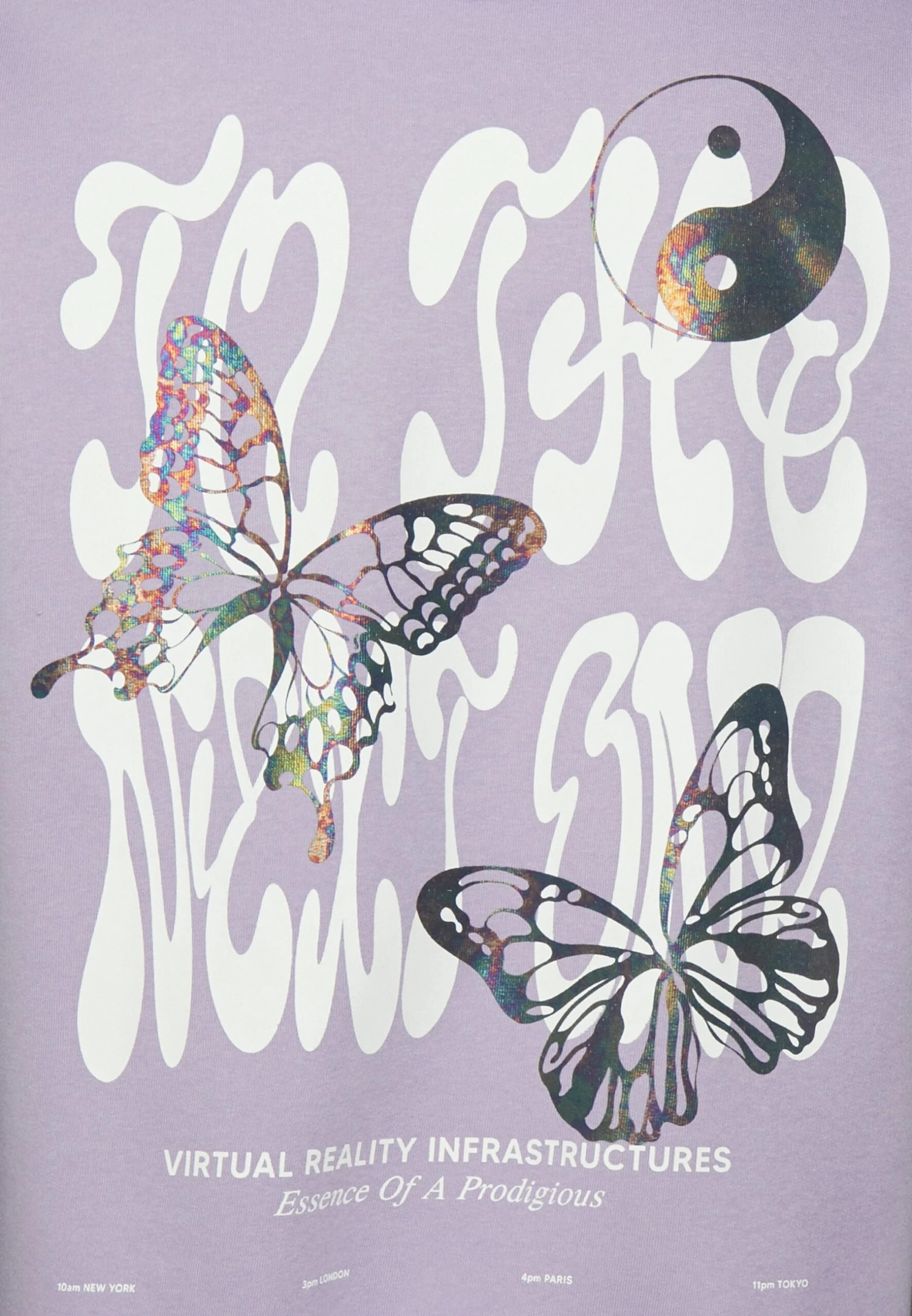 YOURTURN UNISEX - Bluza Z Kapturem - Lilac 5 YOURTURN UNISEX - Bluza Z Kapturem - Lilac - obrazek 5