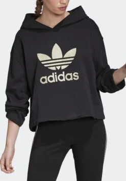 Adidas Originals PREMIUM HOODIE - Bluza Z Kapturem - Black -sklep Next 0b1f991d855a4ed794ca0f419191d6bd