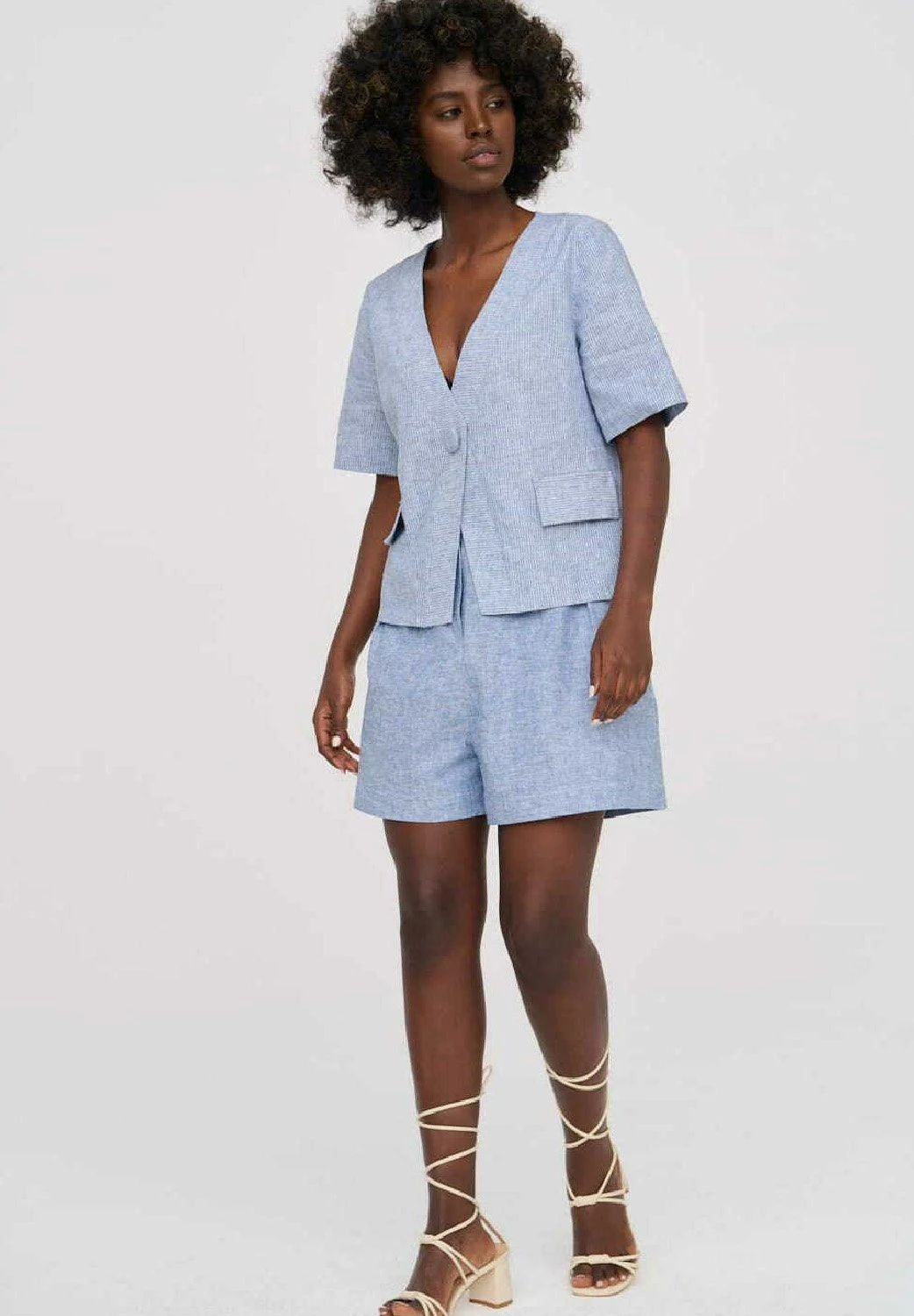 Szorty - Niebieski 2 Szorty - Niebieski - obrazek 2