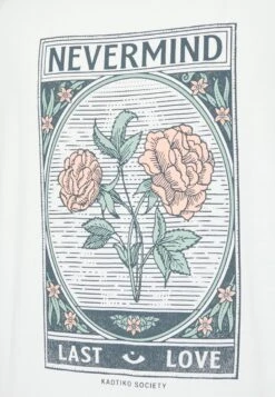 Kaotiko NEVERMIND UNISEX - T-shirt Z Nadrukiem - White 5 Kaotiko NEVERMIND UNISEX - T-shirt Z Nadrukiem - White -sklep Next 0f6f150b1511470791d70b2b0f8e2e27