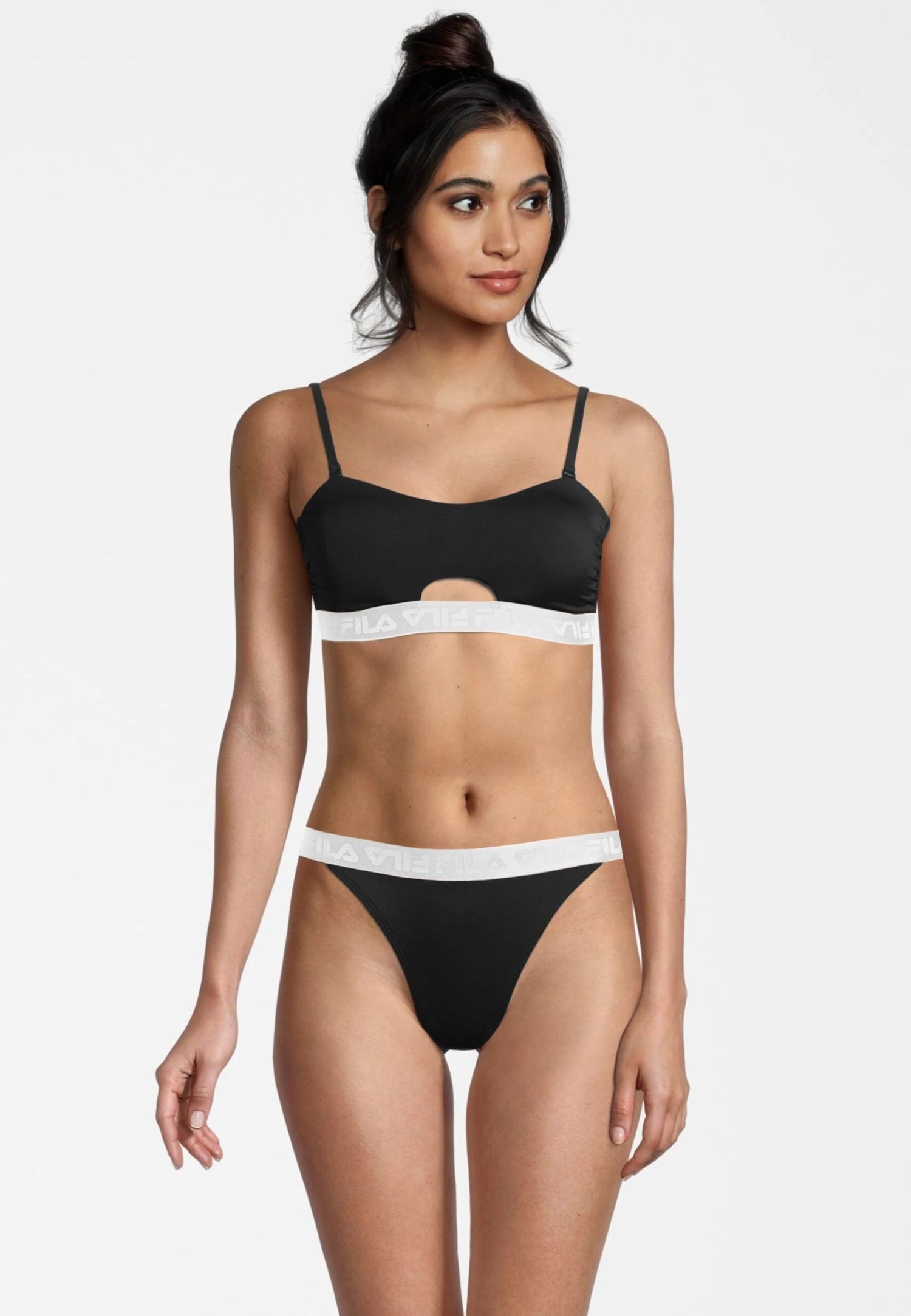 Fila SANMING SET - Bikini - Black 1 Fila SANMING SET - Bikini - Black