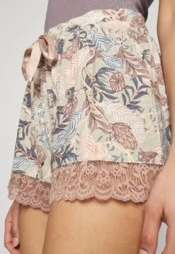 Hunkemöller SHORT LEAF FLORAL - Spodnie Od Piżamy - Blue -sklep Next 13ba67bced814e089f55a900a93d83dc