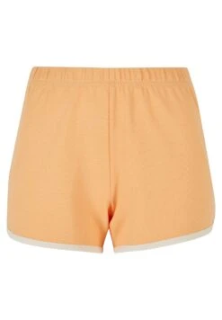 URBAN CLASSICS ORGANIC INTERLOCK RETRO HOT - Szorty - Paleorange Whitesand -sklep Next 154a478b6b05461b8c5a73b2c75913e2