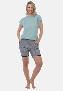 KURZARM ORGANIC SET - Piżama - Nightblue -sklep Next 1821f308e54a4b7aadf608df4c17a499