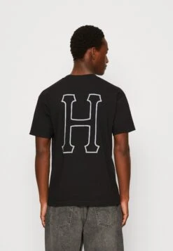 HUF SET TEE UNISEX - T-shirt Z Nadrukiem - Black