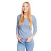 Giesswein WOLLPULLOVER RUNDHALS - Bluza - Himmelblau