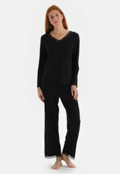 LACE - Piżama - Black