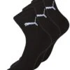 Puma 3 PACK - Skarpety - Black