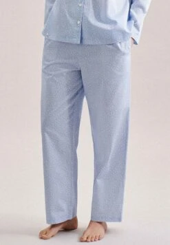 Seidensticker MIT SEITENTASCHEN - Spodnie Od Piżamy - Blue