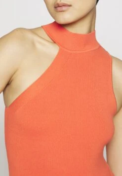 DKNY MOCK NECK SWEATER - Top - Persimmon -sklep Next 26dd7155c2584e09ad95a98f2d5ed21c