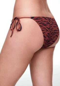 Oysho SMOCK MEDIUM COVERAGE - Dół Od Bikini - Brown -sklep Next 280f1ab248094965bcad3104df995a85