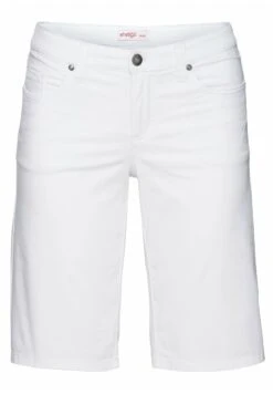 Sheego Szorty Jeansowe - Weiß 10 Sheego Szorty Jeansowe - Weiß -sklep Next 2acc8f08ad4542ba9671c2e36903e419