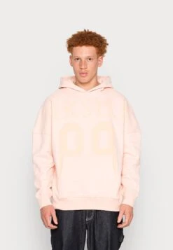 SikSilk DROPPED SHOULDER - Bluza Z Kapturem - Pink