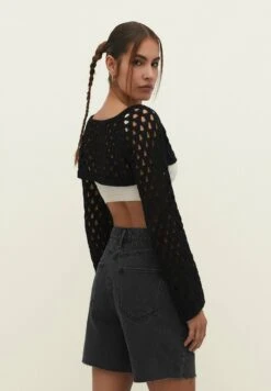 Stradivarius BERMUDA - Szorty Jeansowe - Dark Grey 10 Stradivarius BERMUDA - Szorty Jeansowe - Dark Grey -sklep Next 2c69b6a5c4ab47dd960334730c54ae58