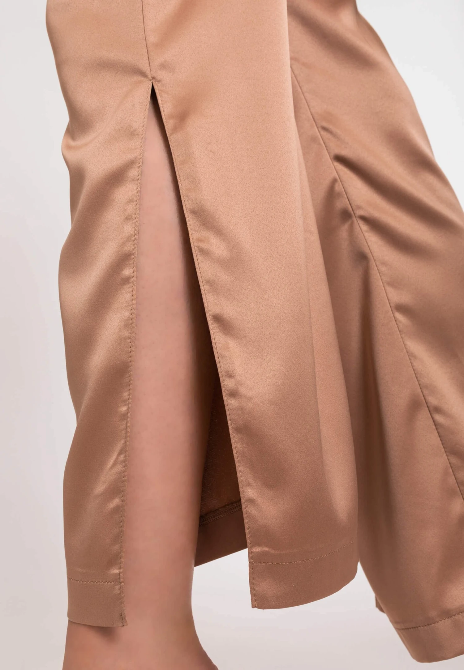 MANVI - Spodnie Od Piżamy - Light Brown 4 MANVI - Spodnie Od Piżamy - Light Brown - obrazek 4