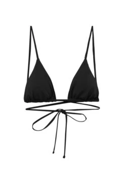 PULL & BEAR WITH STRAPS - Góra Od Bikini - Mottled Black -sklep Next 3400683b8bda4de0b4246d8d4050ee21