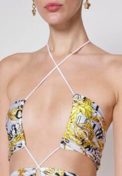 Versace Jeans Couture LOGO COUTURE - Kombinezon - White/gold -sklep Next 36c689837e384f2694a3027e3baa9f40