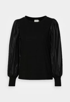 Kaffe MERA LIDDY - Bluzka Z Długim Rękawem - Black Deep