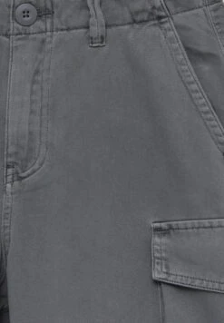 PULL & BEAR BERMUDA - Szorty - Dark Grey -sklep Next 3b537630ea234548b55b2cbfd47aa896