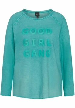 Ulla Popken GOOD GIRL GANG - Bluza - Turquoise -sklep Next 3c5d65b186e94fdf8b7d1ca6e6d875ff