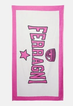 Chiara Ferragni TOWEL - Ręcznik Plażowy - Fantasy White