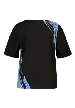 Taifun KURZARM HALBARM MIT ABSTRAKTEM PRINT - T-shirt Z Nadrukiem - Schwarz Gemustert -sklep Next 3fd3b1fc3c654632b7927a68edce9ce5