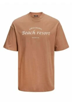 JACK&JONES Premium JPRBLAKAM OCEAN TEE UNISEX - T-shirt Z Nadrukiem - Toasted Coconut 8 JACK&JONES Premium JPRBLAKAM OCEAN TEE UNISEX - T-shirt Z Nadrukiem - Toasted Coconut -sklep Next 4227f77051554598b732441748367acd
