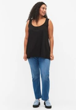 Zizzi 2 PACK BLEND - Top - Black Black