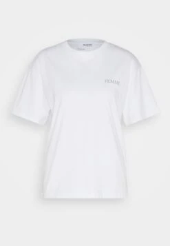 Selected Femme SLFNITA TEE - T-shirt Z Nadrukiem - Bright White -sklep Next 474b4e4bd42e40a896ba0e947e790657