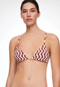 Oysho SMOCK - Góra Od Bikini - Brown