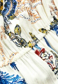 Next OFF SHOULDER STANDARD - Kombinezon - Ecru Palm Print -sklep Next 4a37b5356908485d918a84de24f63cad