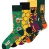WILD WORLD - PSY, PSZCZOŁY, LIS - Skarpety - Multi-coloured