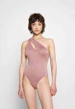 ESPRIT YALONG BEACH PAR ONE SHOULDER SWIMSUIT - Kostium Kąpielowy - Light Brown