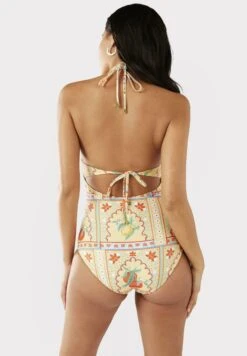 CITRUS TILES HALTERNECK - Kostium Kąpielowy - Yellow -sklep Next 4f58703fd6a1431283169ed8c553f054