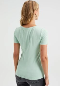 WE FASHION AUS BIO - T-shirt Basic - Green -sklep Next 512473c63e734e37b2bfb47b77049e38