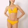 Next PADDED WIRED PLUNGE STANDARD - Góra Od Bikini - Yellow