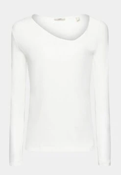 ESPRIT NEW NCKLNE - Bluzka Z Długim Rękawem - Off White -sklep Next 53a0a89140ab438a867461601a919942