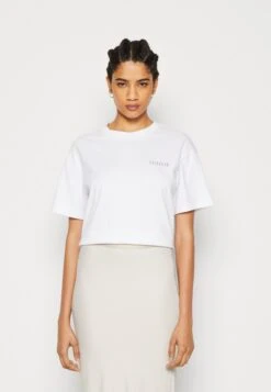 Selected Femme SLFNITA TEE - T-shirt Z Nadrukiem - Bright White -sklep Next 5596f1f52ab543beb8c98a8db96a7936