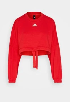 Adidas Sportswear DANCE CROPPED VERSATILE - Bluza - Better Scarlet -sklep Next 55d44b7cb3a04544b74f4e3ed1ddd9ee