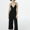 Twist RELAXED FIT WITH FRONT FASTENING - Kombinezon - Black