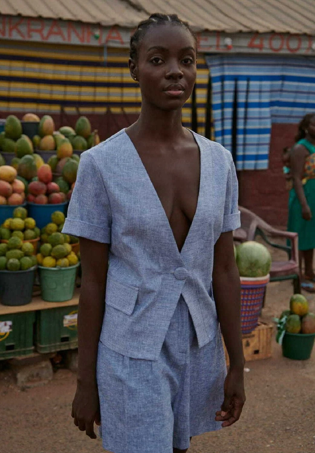 Szorty - Niebieski 6 Szorty - Niebieski - obrazek 6